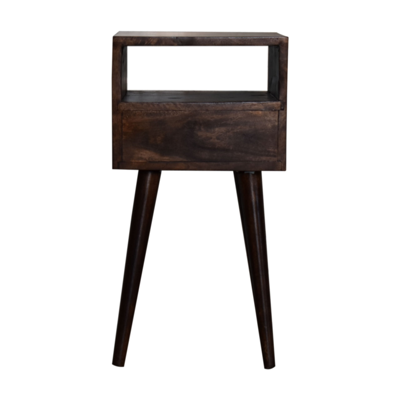 Cote Furniture | Small Bedside Table - Walnut Compact, Bedside Tables IN966