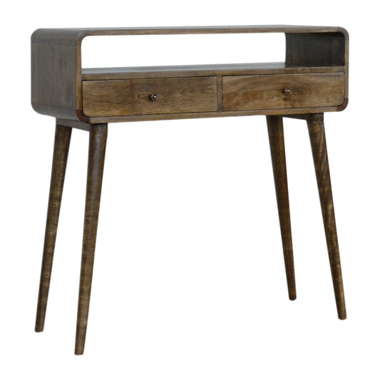 Cote Furniture | Curved Console Table - Classic Grey  Curved, Console Tables IN971