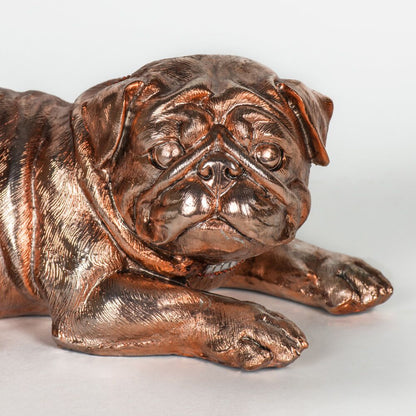 Cote Furniture | Pug Figurine - Bronze Finish  Decorative Objects RSN118