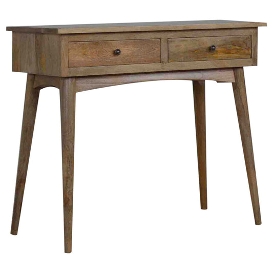 Cote Furniture | Hallway Console Table 2 Drawer - Oak Console Tables IN057