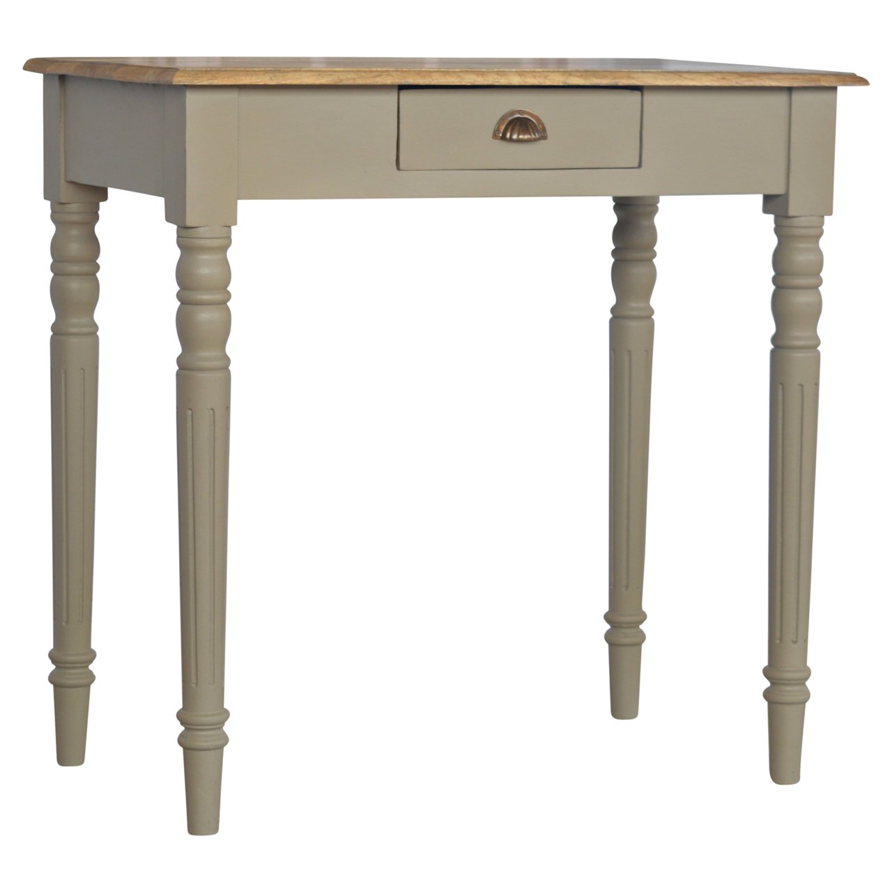 Cote Furniture | Grey Hand Painted Desk - Oak Dressing Tables & Desks, Office Desk IN123