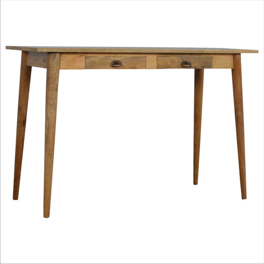 Cote Furniture | Nordic Desk 2 Drawer - Oak Dressing Tables & Desks, Office Desk IN168