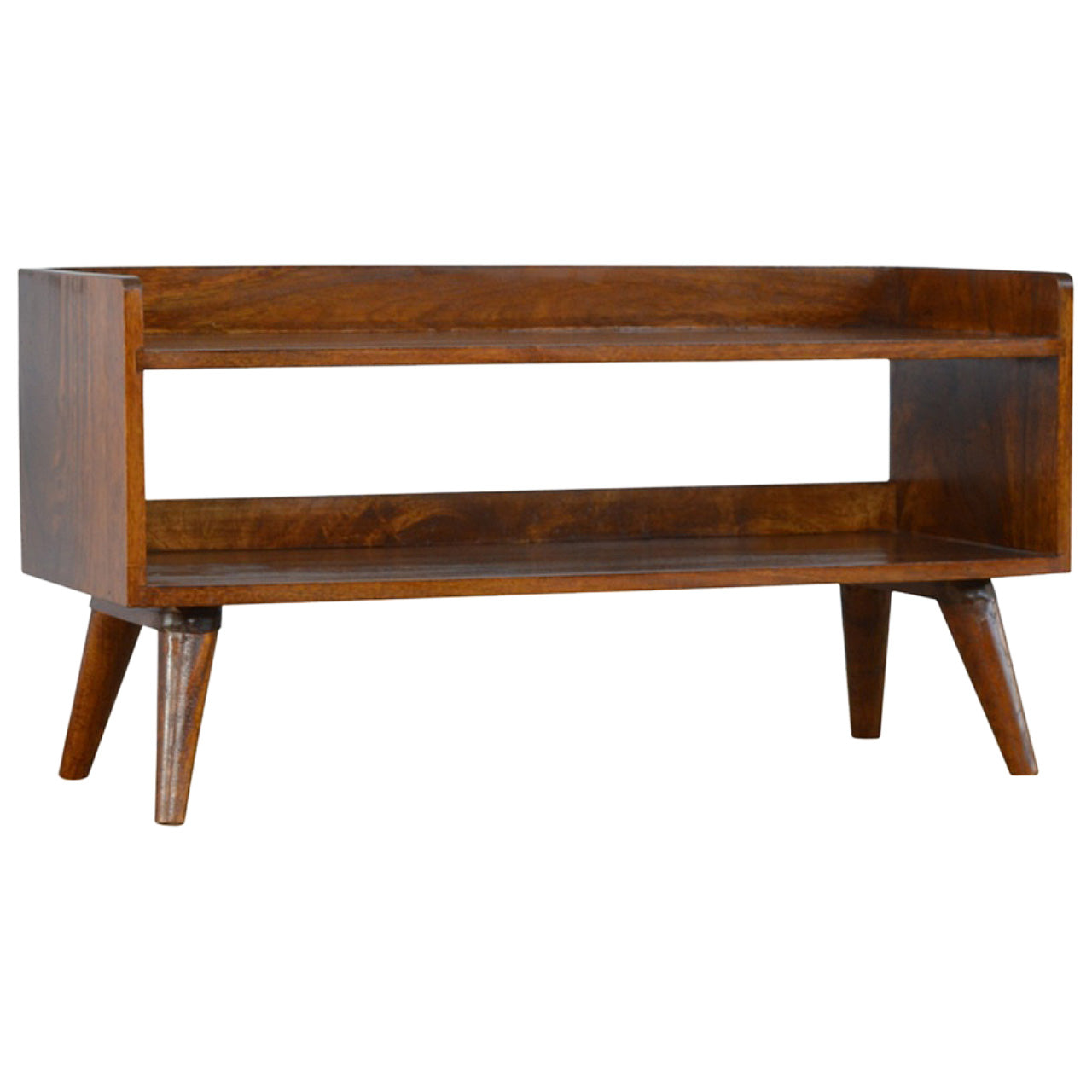 Cote Furniture | Nordic Style Storage Bench - Chestnut Hallway Seating & Storage IN2047