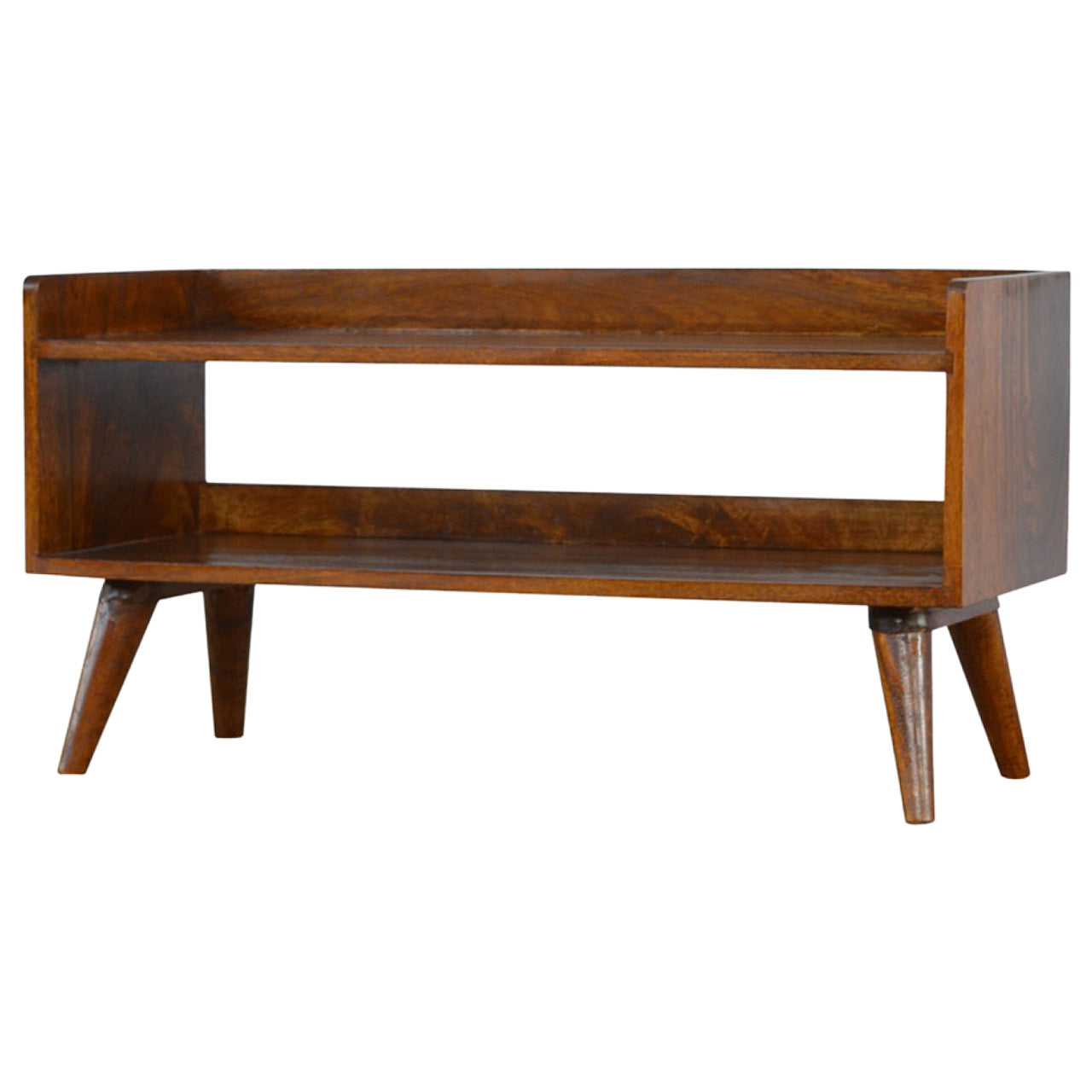 Cote Furniture | Nordic Style Storage Bench - Chestnut Hallway Seating & Storage IN2047