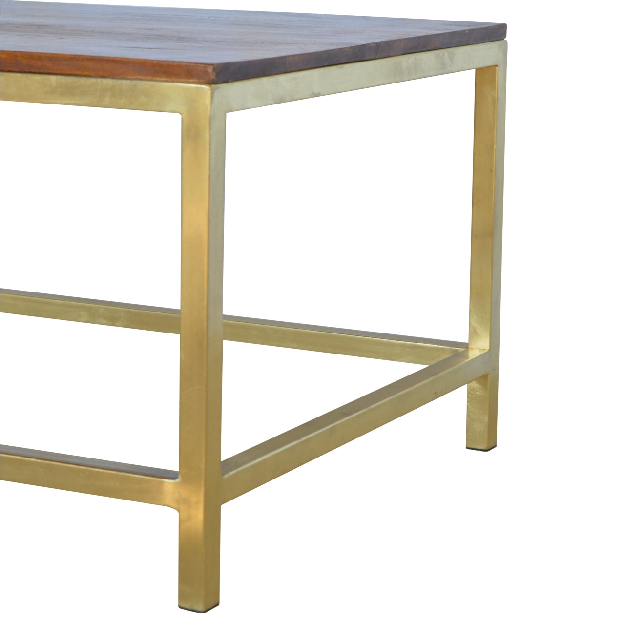 Cote Furniture | Rectangle Coffee Table - Gold Coffee Tables IN244