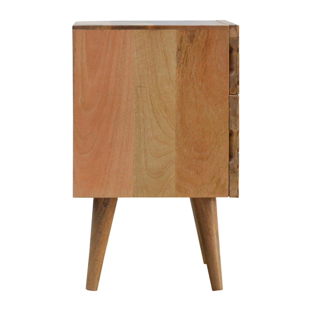 Cote Furniture | Lille Bedside Table 2 Drawer - Oak Lille, Bedside Tables IN247