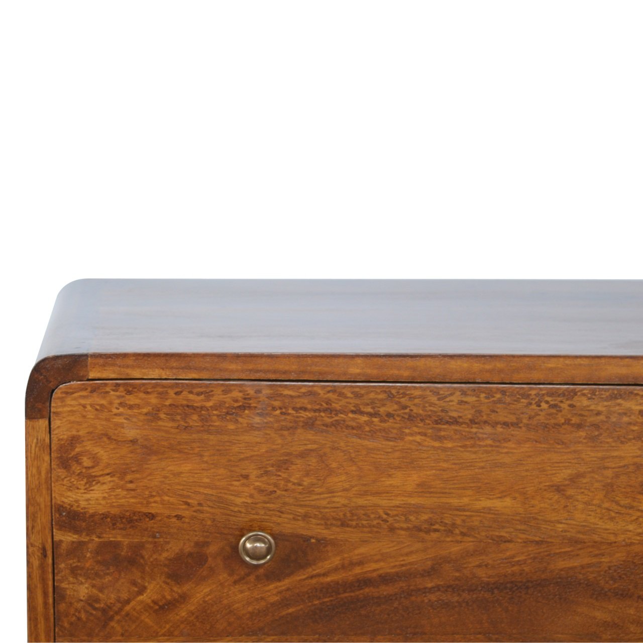 Cote Furniture | Curved Chest of Drawers - Chestnut Chest of Drawers IN352