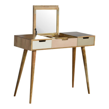 Cote Furniture | Gradient Multi Colour Dressing Table - Oak Dressing Tables & Desks IN675