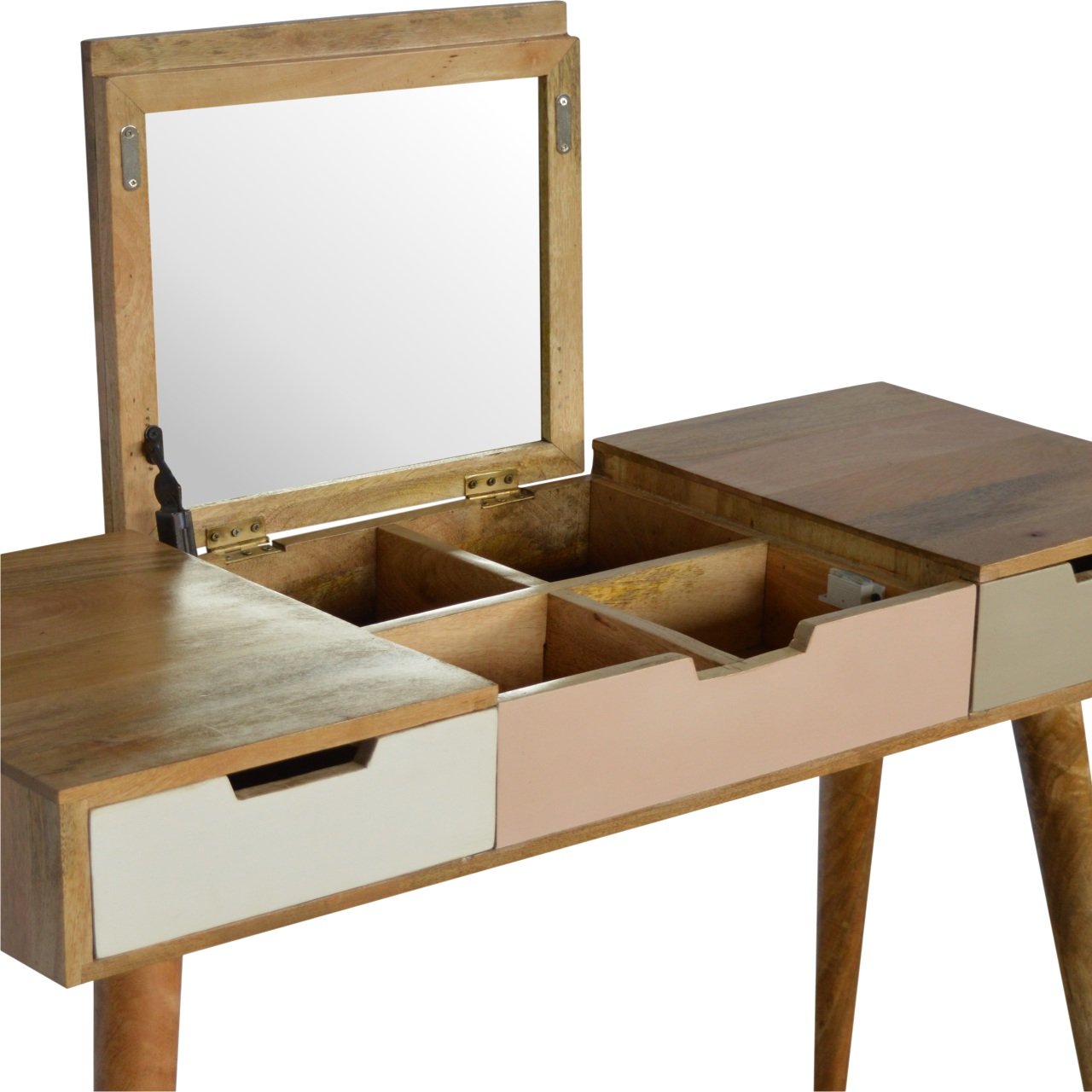 Cote Furniture | Gradient Multi Colour Dressing Table - Oak Dressing Tables & Desks IN675