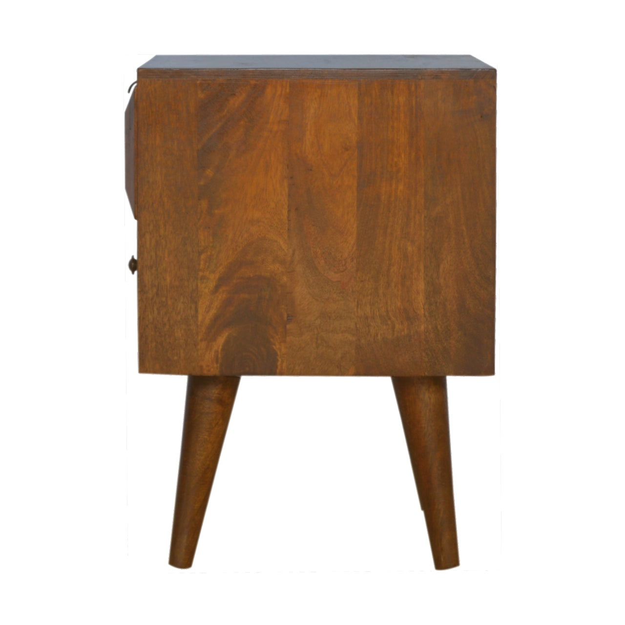 Cote Furniture | Prism Bedside Table - Chestnut Prism, Bedside Tables IN691