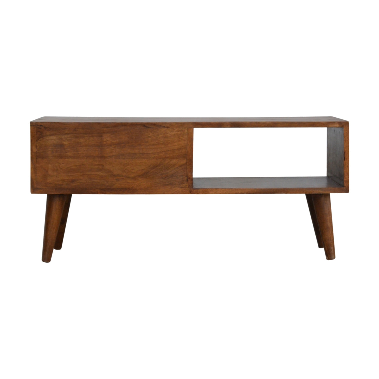 Cote Furniture | Prism Sliding TV Unit - Chestnut Prism, TV Stands IN695