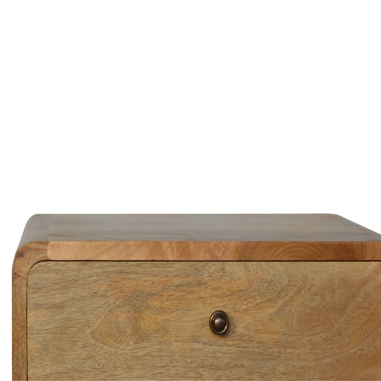 Cote Furniture | Curved Bedside Table - Oak Curved, Bedside Tables IN711