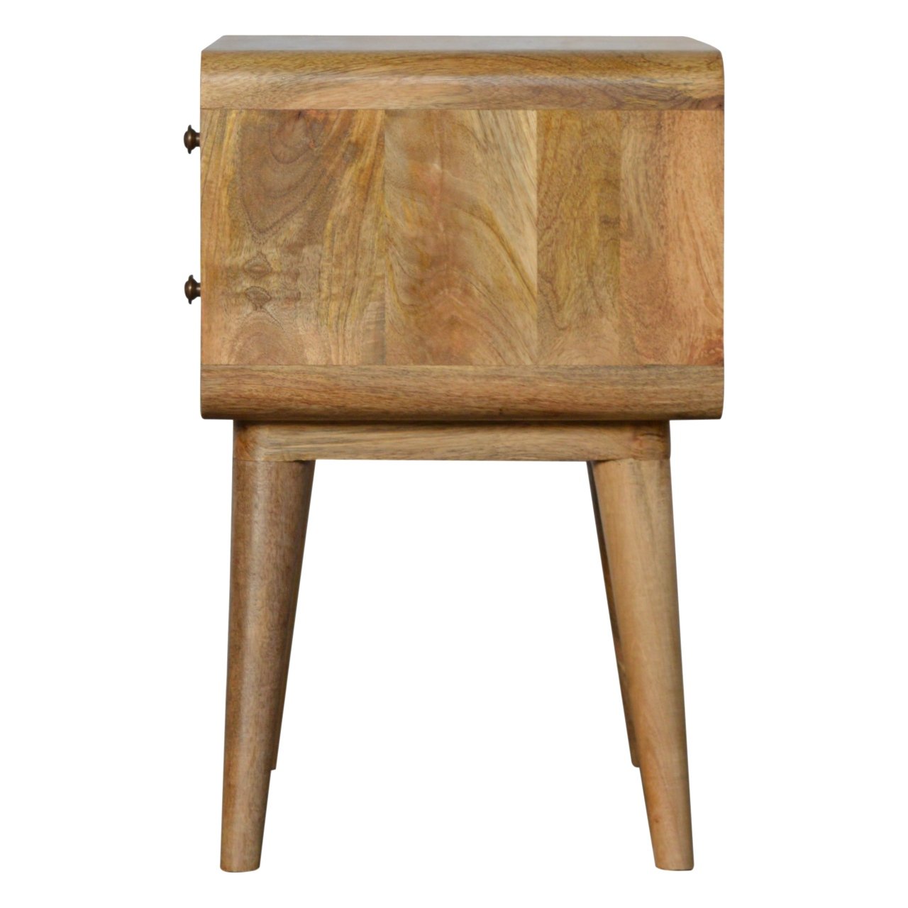 Cote Furniture | Curved Bedside Table - Oak Curved, Bedside Tables IN711