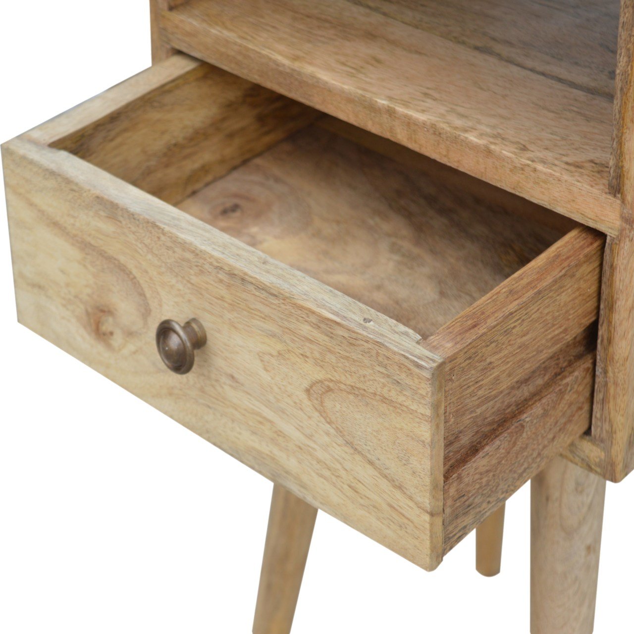 Cote Furniture | Small Bedside Table - Oak Compact, Bedside Tables IN732