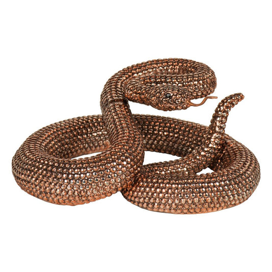 Cote Furniture | Coiled Rattlesnake Figurine - Bronze  Decorative Objects RSN119